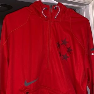 Nike Red Jacket Windbreaker Medium Windrunner
